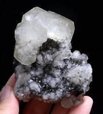 160g Natural Transparent Rare Columnar Calcite Mineral Specimen/China picture