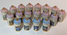 Lenox Walt Disney Spice Jars, Set of 18, Excellent Condition, Porcelain, 1995 picture
