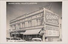 RPPC Postcard Goings Hotel Gillette Wyoming WY  picture