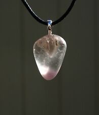 Lithium Quartz Free Form Stone Crystal Pendant Necklace picture