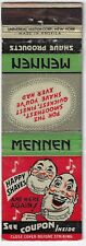 Mennen Shave Products Coupon Inside FS Empty Matchbook Cover picture