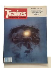 Trains Magazine December 1978 Locomotive Railroad CN 31 Ste Anne De Bellevue Que picture