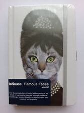 Famous Faces Journal - A small and rare Audrey Hepburn/Feline Notebook picture