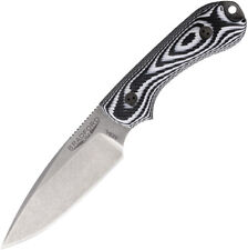 Bradford Knives Guardian 3 Fixed Blade Knife Black& White G10 AEB-L 3FE118A picture