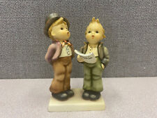 Vintage Gobel Hummel Figurine “Duet” Choir Boys Singing #130 TMK 5 W. Germany picture