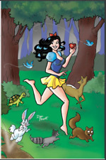 Betty & Veronica: Fairy Tales#1 Dan Parent Veronica Snow White Variant NM w/ COA picture