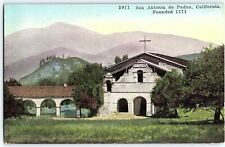 C1900 Postcard San Antonia de Padua Jolan CA Mission Destroyed by1906 Earthquake picture
