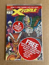 X-Force # 1 NM 1st Print SEALED Poly Bag Marvel Comic Book DEADPOOL CARD picture