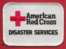 AMERICAN RED CROSS   DISASTER SERVICES   SHOULDER PATCH   picture