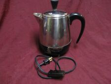 Faberware Superfast Percolating Coffee pot Model 134B works/ w cosmetic issues picture
