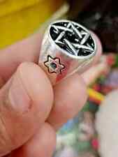 Aghori Made Special Ring To Destroy Negative Energy Good Luck Protection) picture