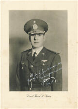 JUAN D. PERON (ARGENTINA) - AUTOGRAPHED INSCRIBED PHOTOGRAPH 11/19/1945 picture