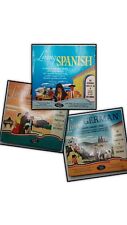 Lot of 3 Living Language Courses SPANISH GERMAN ITALIAN 12 Total LP Records picture