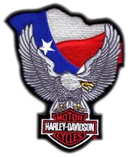HARLEY DAVIDSON TEXAS UP WING EAGLE  PATCH (XXL)  HUGE. picture