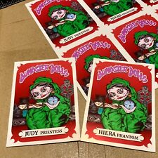 DUMPSTER DOLLS 2024 Prototype Test Run Promo Sticker Trading Card Glossy GPK picture