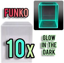 10x Pop Protectors for Funko case protector 4 Inch Glow in The Dark Plastic Skin picture