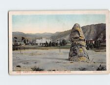 Postcard Liberty Cap and Mammoth Hotel Yellowstone Park Wyoming USA picture