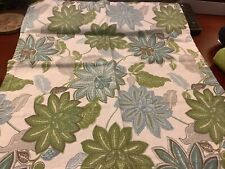 (6) Threshold Napkins~Blue/Green/White/Grey Large Florals~100% Cotton~FREE SHIP~ picture