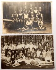 JEWISH GYMNASIUM  POLAND TOMASZOW 2 PHOTOS JUDAICA PRE HOLOCAUST 1931-1933 picture