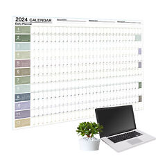 2024 Wall Calendar 12 Monthly Calendar Poster Calendars, Annual Yearly Planner  picture