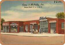 Metal Sign - New York Postcard - Kemp & McNulty, Inc. Ozone Park 17, L. I., N. picture