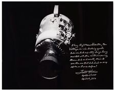Fred Haise Signed Essay Apollo 13 16