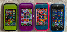 4 Smart Phone Erasers  Blue, Purple, Green, Pink 1 1/4