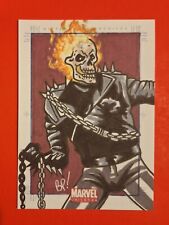 2011 Marvel Rittenhouse Ghost Rider Sketch Card 1/1 picture