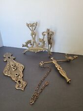 VINTAGE - Solid Brass - 3 Pieces - Very Decorative - Unsure of the original Use picture