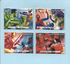 2021 UD Unbound Series 1 Set with 4 Quarterly Acheivements & Signed Lithograph picture
