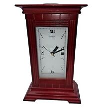 Tall Wooden Danbury Quartz Carriage Clock, Tested and works well; Estate Piece picture