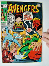 Avengers #86 Sal Buscema Art 2nd Squadron Supreme Appearance 1971 VG picture