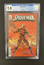 Spider-Man #8 (2023 Marvel Comics) Rob Liefeld Deadpool Variant CGC 9.8  picture