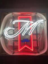 🔥 New Michelob Ultra “M” Beer LED Beer Bar Sign Light Opti Neon Budweiser Bud picture
