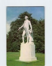 Postcard Statue of James Monroe, at Ash Lawn, Charlottesville, Virginia picture