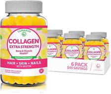 Collagen Gummies-Tastiest Proprietary Formula-200mg Hydrolyzed Collage - 6 Pack. picture