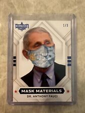 2022 Decision Trading Card Dr. Anthony Fauci Mask Materials Relic /3 Rare picture