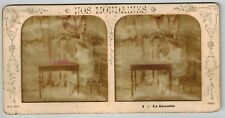 Set of 6 prostitute tissue Stereoview albumen photo stereo card nude woman 1900s picture
