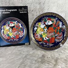 Aladin Meets Magician Rosenthal Collector Plate 6.5” Bjorn Wiinblad Germany 3 picture