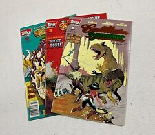 Cadillacs and Dinosaurs #1-3 Lot Foil Embossed Edition Topps Comics 1994 picture