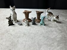 Lot Of Cat & Mice Figurines Includ Hagen Renaker Collection Porcelain Miniature picture