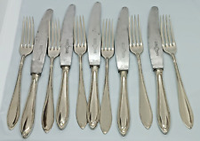 Vintage Cutlery Alpacca Garantie B.A.F.N. Solingen 11 parts picture