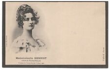 Mademoiselle Henriot French Actress Renoir Model Theater Fire Vintage Postcard picture