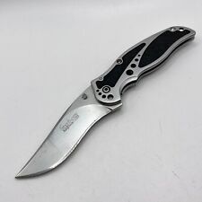 Kershaw Storm 1470 Rare Discontinued Manual Pocket Knife Plain Edge Blade picture