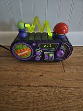 Vintage 1995 Nickelodeon Time Blaster AM/FM Alarm Clock Radio  picture