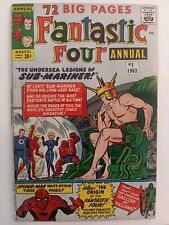 Fantastic Four Annual # 1 Key Early Spider-Man Doom Namor 1963 Lee Kirby Marvel picture