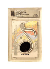 2012 Famous Fabrics Ink Dean Martin Movie Worn Pant Piece Memorabilia Card /80 picture