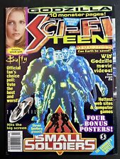 STARLOG PRESENTS~SCI-FI TEEN MAGAZINE~1998~ISSUE #1~Buffy~Godzilla~Posters picture