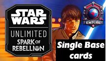 Star Wars Unlimited Spark of Rebellion Singles - Com/Uncom/Rare/Leng NON FOIL picture