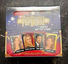 2008 POPCARDZ Season 1 World's Hottest Stars Sealed w/Gold Edition Cards-RARE picture
